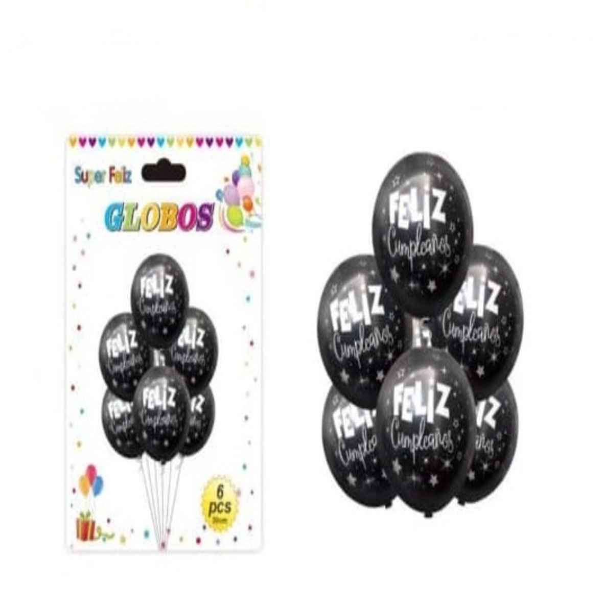 Globos feliz cumpleaños