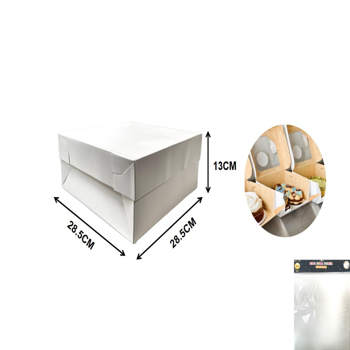 Caja para tortas