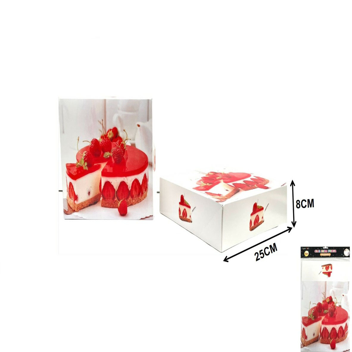 Caja para tortas