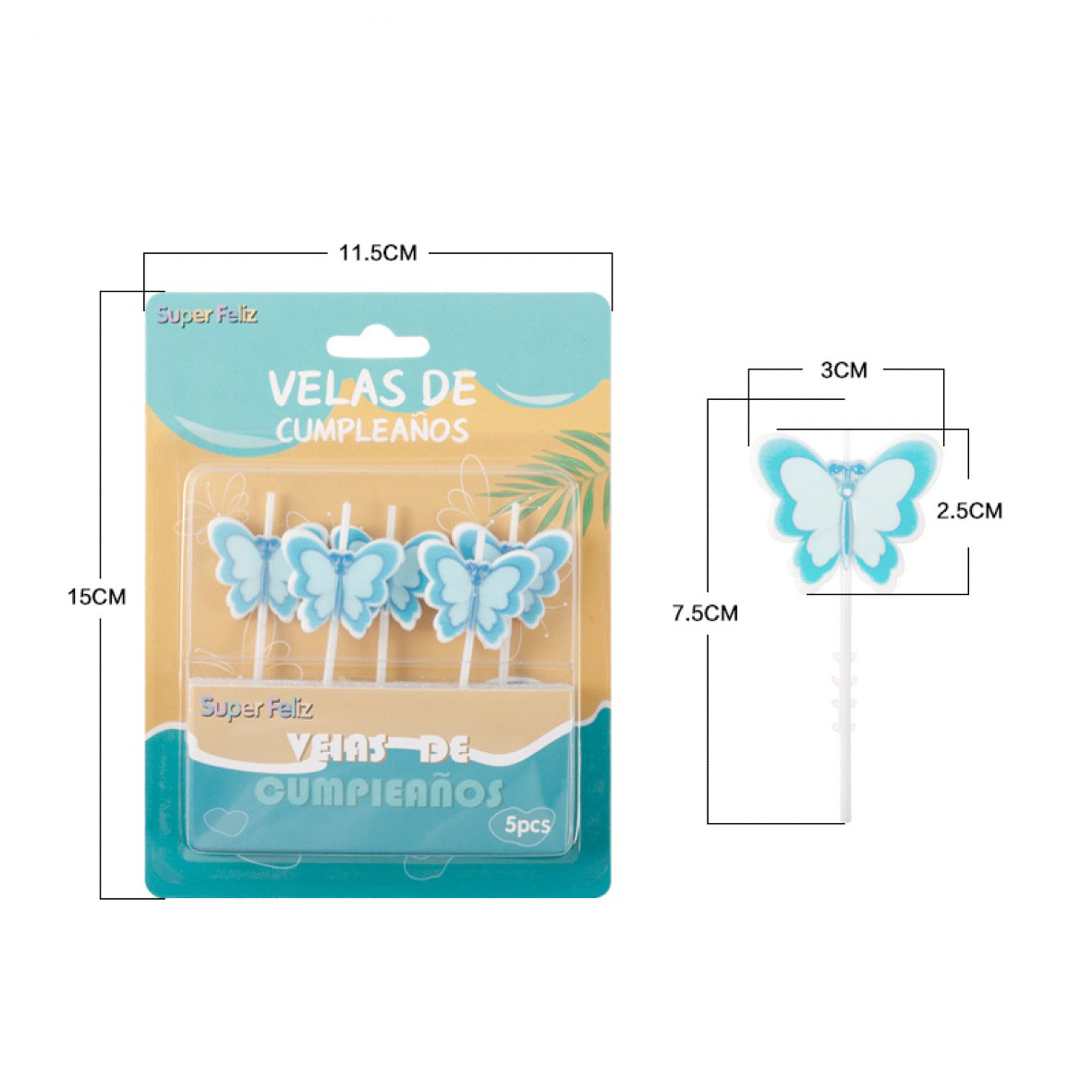 Velas de Mariposa