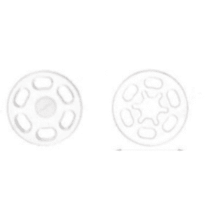 Broches de plastico