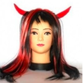 peluca diabla 