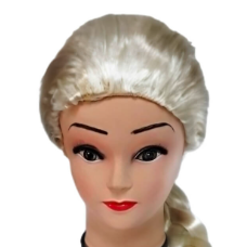 peluca princesa rubia 