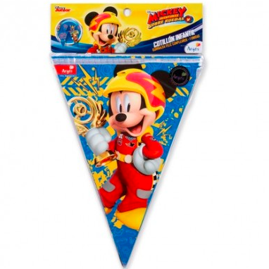 guirnalda feliz cumpleaños mickey mouse