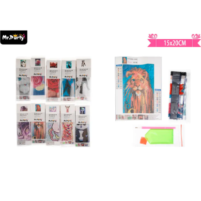 Pintura de diamante con figura