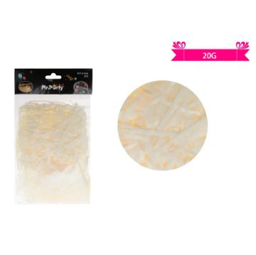 Relleno de papel beige 20g