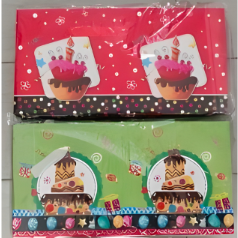 caja de regalo cake 22x22 cms.