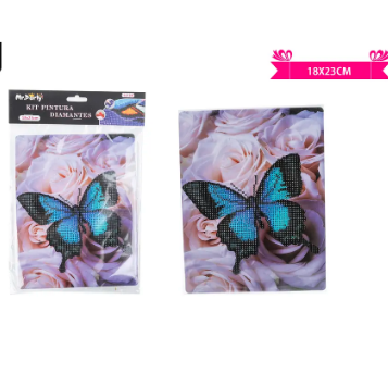 Pintura de diamante mariposas