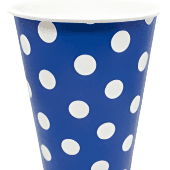 vasos lunares azul (10 unds.)