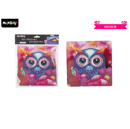 Pintura de diamante búho