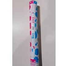 cañon confetti-baby shower- 40 cm (revelacion de genero )