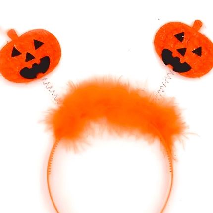 cintillo  halloween calabaza 