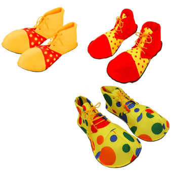 zapato payaso niño ( par )