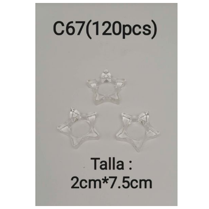 candelabro de cinco estrellas