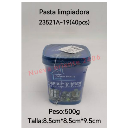 pasta limpiadora