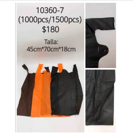 bolsa no tejidas