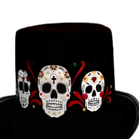gorro copa calavera 