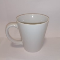tazon conico blanco 12 oz