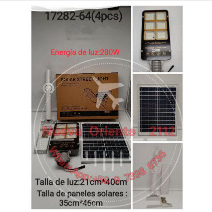 farola solar 200w