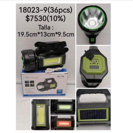 lampara solar portatil