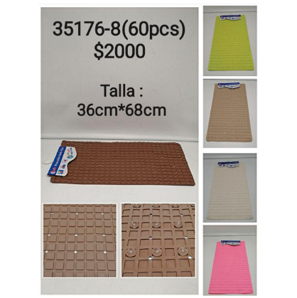 alfombra de baño de mosaico